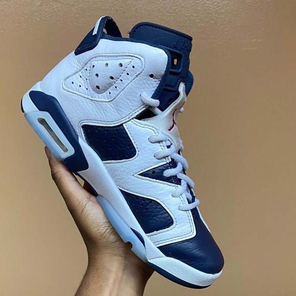 2024 Air Jordan 6 Retro Olympic Size 6.5 - Picture 11 of 16